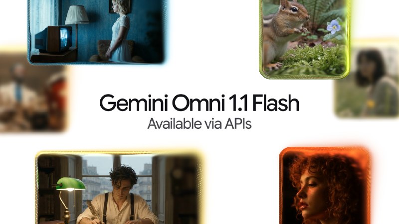 谷歌发布 Gemini Omni 1.1 Flash，视频生成支持 40 秒扩展与 4K 输出