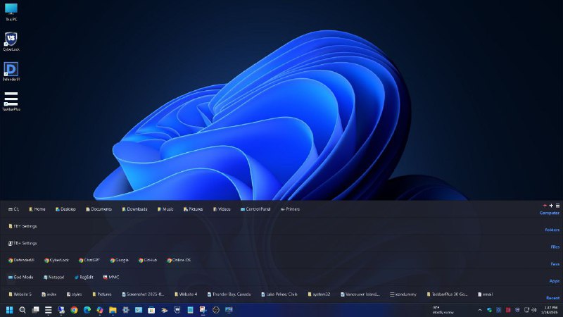 ⏸ TaskbarPlus - Windows 任务栏增强工具▎软件平台