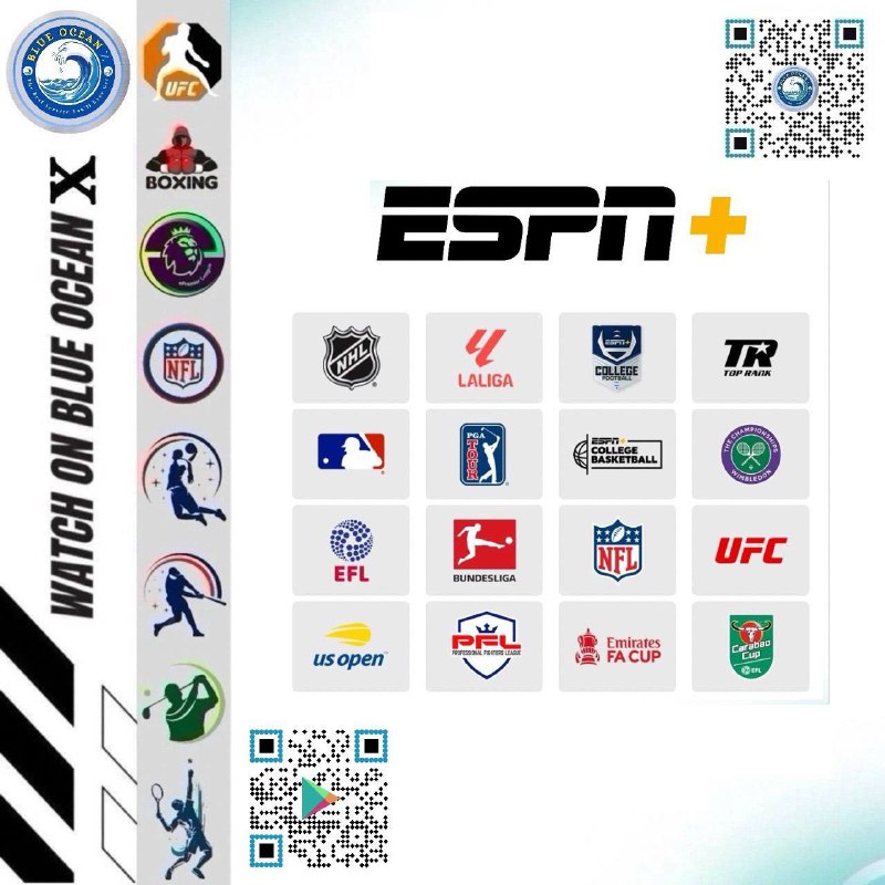 USA STREAMS ESPN PLUS 200 CHANNELS $150 EPG ပါသည်။လိုအပ်ပါက ဆက်သွယ်နိူင်ပါသည်။Viber - 09943992339