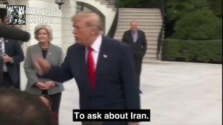 ️🇺🇸🇮🇷🇾🇪🇸🇦 USA President Trump did not answer a question about the Houthi attacks on Saudi airports, apparently because he did not understand or thought the reporter wanted to ask a question about Iran.