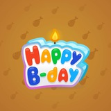 B-Day Candle #101