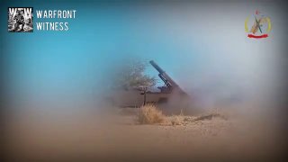 ️🇪🇭🇲🇦 לוחמי צבא השחרור העממי של סהרווי ביצעו הפצצות נגד עמדות וביצורים של צבא מרוקו לאורך "חומת הבושה"…