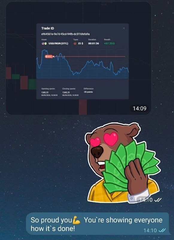 Trading Quotex Signals: ✅ GREAT FEEDBACK FROM THE VIP TEAM!I’m proud of everyone staying consistent and growing with the VIP signals. Read more 