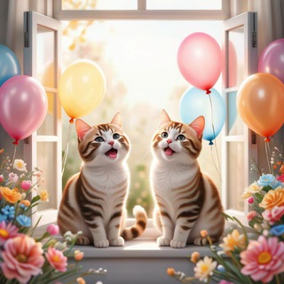 Telegram profile photo for Purrfect Laughs