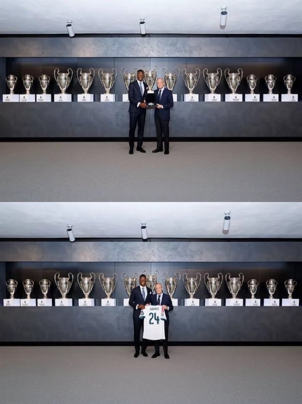 رئال مادرید | Real Madrid C.F: سخت‌ترین کار توی رئال‌مادرید، عکاس بودنه فکر کن هردفعه طوری دوربین رو تنظیم کنی که هر ۱۵ سی‌ال توی قاب بیافتن. 🔥🤍 🆔 @Rea