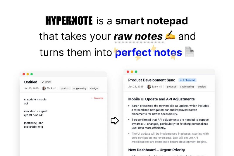 🖋 Hyprnote - AI 驱动会议记录和摘要工具▎软件平台