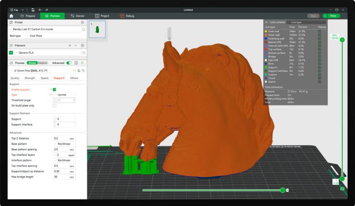 #BambuStudio #开源 #3D打印 🏵  #程序 |  BambuStudio - 3D打印切片软件🍥  简介