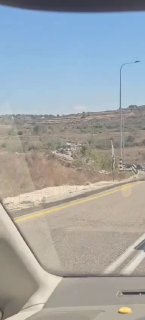Another bullet from the shooting scene near the Halamish settlement, northwest of Ramallah.