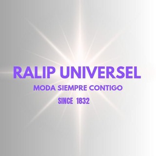 💖RALIP UNIVERSEL✨ Moda Siempre Contigo Since 1832 VITRINA COMERCIAL🛒 VIRTUAL🤳 BOGOTÁ🇨🇴 REGISTRO MERCANTIL⚖️