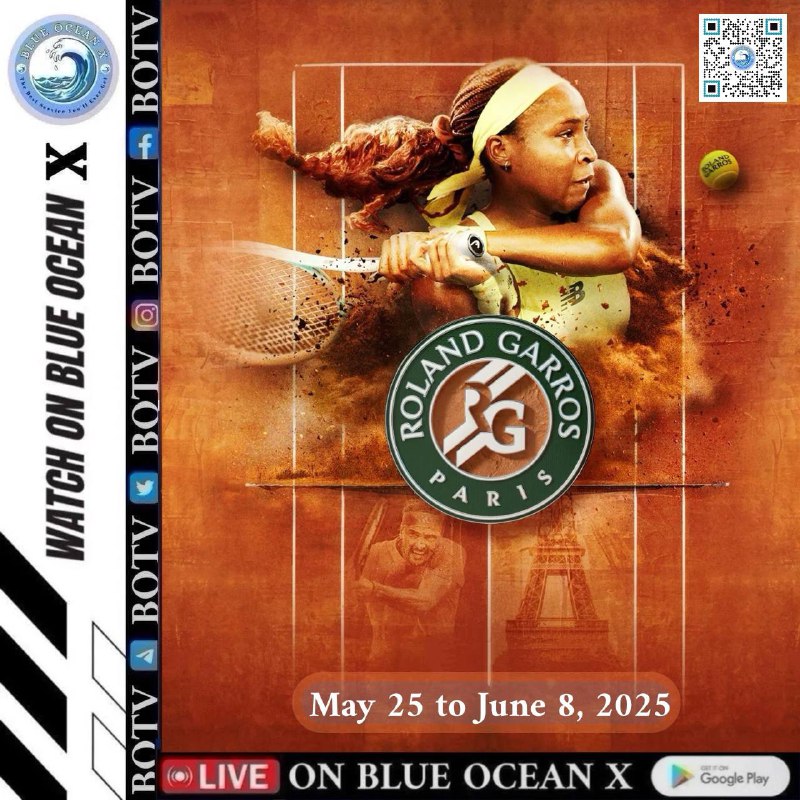 MAX 43 :Tennis: C Jauffret L Vladson vs L M Cinalli J Pareja @ Jun 4 11:00 AMMAX 44 :Tennis: T Boogaard I Ivanov vs O Milic E Pleshivtsev @ Jun 4 11:00 AMMAX 45 :Tennis: T Behrmann N Bilozertsev vs O Bonding J Leach @ Jun 4 11:00 AMMAX 46 :Tennis: C Fairbank J Griffioen vs X Li Z Wang @ Jun 4 11:00 AMMAX 47 :Tennis: A Hewett G Reid vs A Cataldo S Lysov @ Jun 4 11:00 AMMAX 48 :Tennis: V L Barros T Kostovic vs M Pohankova L Tagger @ Jun 4 11:00 AMMAX 49 :Tennis: D I Simionescu R Zolotareva vs A Kovackova J Kovackova @ Jun 4 11:00 AMMAX 50 :Tennis: N Charrier G Menguy vs T Miki C Ratzlaff @ Jun 4 11:00 AMMAX 51 :General Sports: The Dan Le Batard Show with Stugotz @ Jun 4 11:00 AMMAX 52 :Tennis: T Townsend E King vs D Krawczyk N Skupski @ Jun 4 12:30 PMMAX 53 :Tennis: G Forget M Llodra vs H Leconte J W Tsonga @ Jun 4 12:30 PMMAX 54 :Tennis: Alexander Zverev 3 vs Novak Djokovic 6 @ Jun 4 12:55 PMMAX 55 :Tennis: V Garay D Pagani vs L Lagerbohm W Rejchtm @ Jun 4 13:00 PMMAX 56 :Tennis: M I Burcescu L Vujovic vs M Thamm N Torner Sensano @ Jun 4 13:00 PMMAX 57 :Tennis: Y Alvarez J Secord vs M Exsted A Vasilev @ Jun 4 13:00 PMMAX 58 :Tennis: C Esquiva Banuls N Taraba Wallberg vs O Boullay C Langlais @ Jun 4 13:00 PMMAX 59 :Tennis: Roland Garros in Spanish @ Jun 4 14:00 PMMAX 60 :Tennis: K Clijsters M Bahrami vs A Kontaveit C Pioline @ Jun 4 15:00 PM