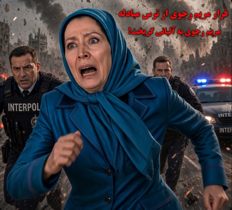 فروپاشی froopashi: در پی مذاکرات رژیم و فرانسه، مریم_رجوی از ترس اینکه مبادا بر سر او مبادله ای صورت بگیرد، سریعا به آلبانی گریخت!!او با ای