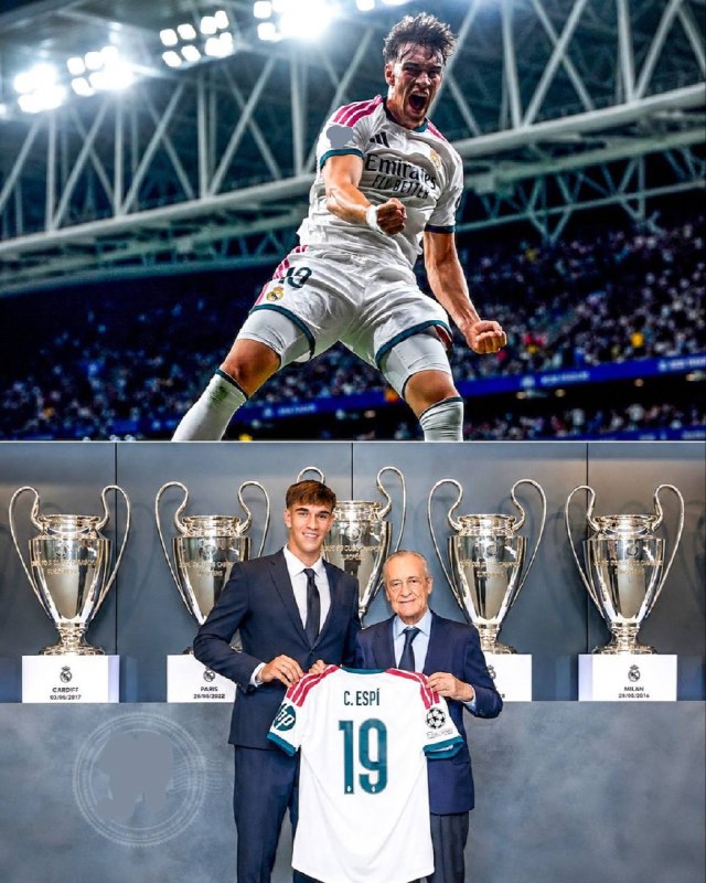 رئال مادرید | Real Madrid C.F: معرفی میکنم اولین بازیکن تاریخ هستن که اول برای تیمش گل میزنه و فرداش معارفه میشه. 😂😂🆔 @RealMadridFans🇪🇸| @RealMadridTwe