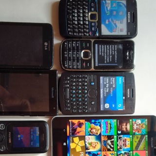 Meus Celulares Antigos