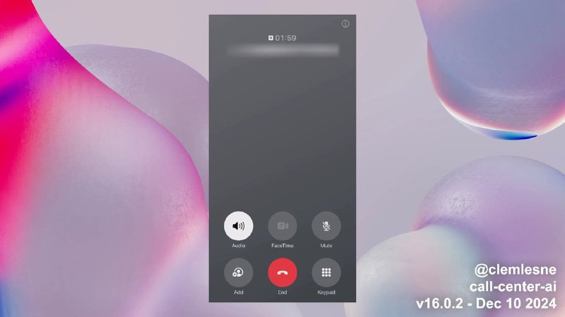 🍭 #AI应用 #呼叫中心🏵 Call-center-ai - AI智能电话代理🍥 简介