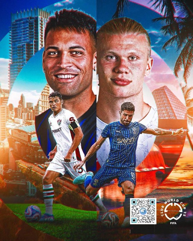 FIFA WORLD CUP 2025===================FIFA CUP 01:  Inter Milan vs Fluminese (Mon 20:00 UK)FIFA CUP 02:  Manchester City vs. Al Hilal (2025-06-30 21:00:00)