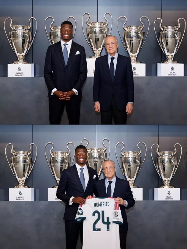 رئال مادرید | Real Madrid C.F: 🎙🇪🇸 دنزل دومفریس:بازی کردن برای رئال‌مادرید رویای همه‌ی بازیکنان هست. 🤍🆔 @RealMadridFans🇪🇸| @RealMadridTweet | #mt