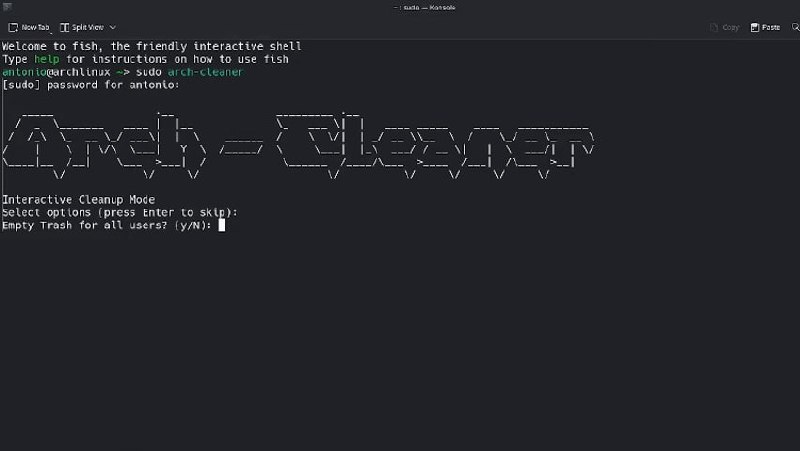 🍭 #Linux工具 #系统维护🏵 Arch-cleaner - Arch Linux清理维护🍥 简介