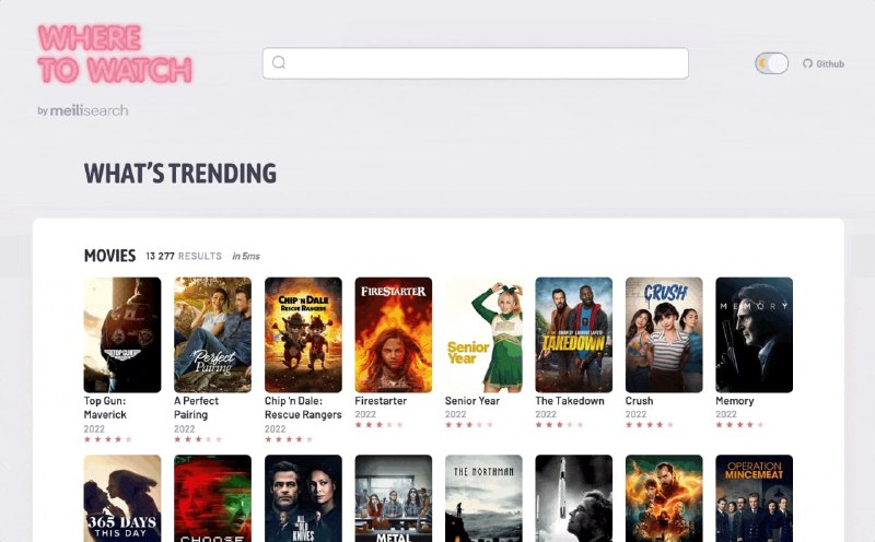 🍭 #搜索引擎 #全文检索 #开发工具🏵 Meilisearch - 快速便捷的搜索配置方案🍥 简介