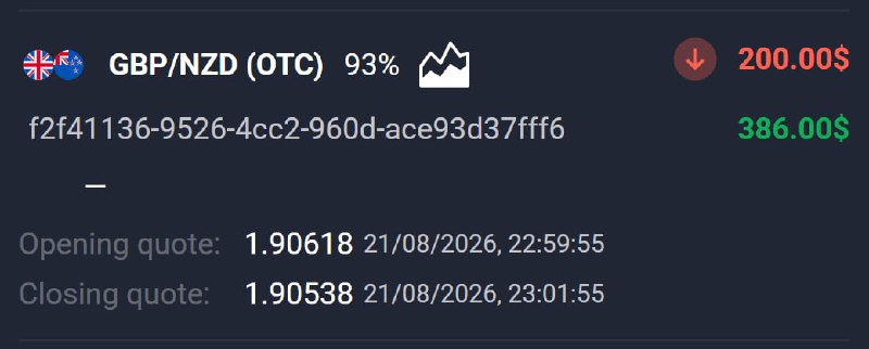 🔥AVIATOR CHANNEL🔥: 📊 GBP/NZD (OTC) 🕘 2 MINUTES 💵 Use 200 from balance ➡️ CLICK HERE AND REGISTER✅ TRADE CLOSED IN PROFIT!💵 BALANCE: $676,60