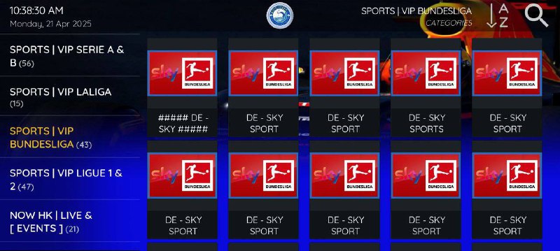 🚀 Direct Local Streams 🚀✅ UK | PREMIER LEAGUE ✅ ITALY | SERIE A & B✅ FRANCE | LIGUE 1 & 2✅ GERMAN | BUNDESLIGA Channels များကို Update လုပ်ထားပါတယ်။ ရုပ်သံလိုင်း အသစ်များကို ထည့်သွင်းပေးထားပါသည်။ £ စျေး ကြီး ပေမဲ့ User တွေ အတွက် အဆင်ပြေစွာ ကြည့်ရူ့နိူင်ဖို့ အစဉ်အမြဲ အလေးထားပြီး လုပ်ဆောင်ပေးလျှက်ပါ။ အထက်ဖော်ပြပါရုပ်သံလိုင်းများသည် Blue Ocean X ရုပ်သံ Service မှာ သာ တွေရှိရမှာ ဖြစ်ပါသည်။▪အကောင့်မျှဝေ အသုံးပြုခြင်း၊ ပြန်လည်ထုတ်လွှင့်ခြင်းကို တင်းကြပ်စွာ ခွင့်မပြုပါ။ ထိုကဲ့သို့ တွေ့ရှိပါက ဝန်ဆောင်မှုများကို ချက်ချင်းရပ်ဆိုင်းမည်ဖြစ်ပြီး ပြန်အမ်းငွေပေးမည်မဟုတ်ပါ။ ဝန်ဆောင်မှုသည် အခမဲ့အက်ပ်များအတွက် အကျုံးမဝင်ပါ။မိမိ အသုံးပြုနေသော APK APP များနဲ့ Channels များကို Refresh လုပ်ပေးလိုက်ပါ ဒါဆိုရင်အသစ်ထပ်မှန်ထည့်ထားသော Channels များကိုတွေ့ရှိရမှာဖြစ်ပါတယ်။ BLUE OCEAN USER များအားလုံးကို ကျေးဇူးတင်ပါသည်။#BLUE_OCEAN_X_Teams