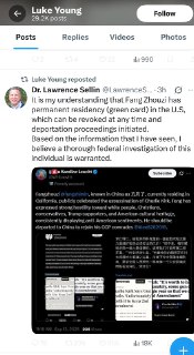 这些满嘴“爱”、内心充满仇恨的华人基督徒同样积极参与要打倒我，例如这个曾经公然在网上歧视其黑人病人的得克萨斯华人麻醉师。