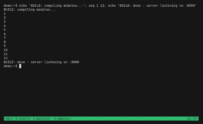 🍭 #终端工具 #tmux插件🏵 Lazy tmux - tmux会话管理与持久化工具🍥 简介
