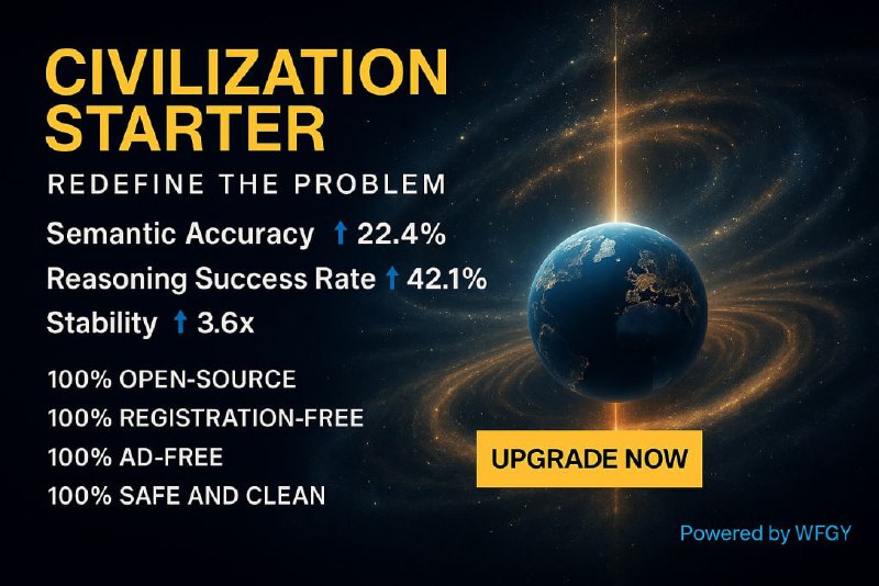 🗣  每日羊毛线报  👈🏵  WFGY - LLM语义推理引擎🍥 简介