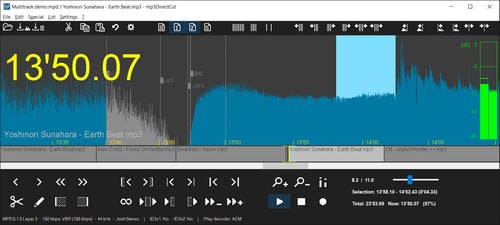 🆔  软件名称：mp3DirectCut