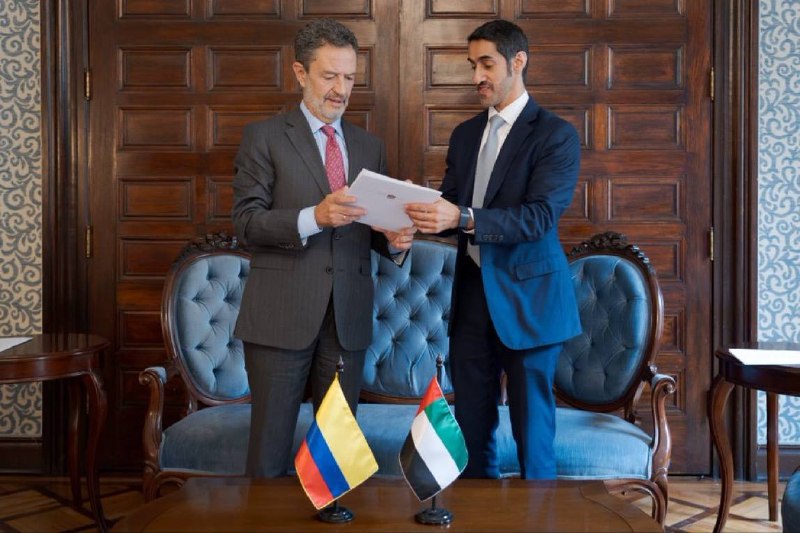 ️🇨🇴🇦🇪 קולומביה ואיחוד האמירויות הערביות שואפות להחיות את היחסים הבילטרליים, כאשר שר החוץ עומר בולה ושגר…