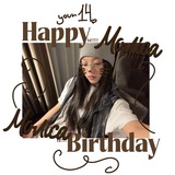 @ ϐаδu — ᥴaδυ MONICA HBD
