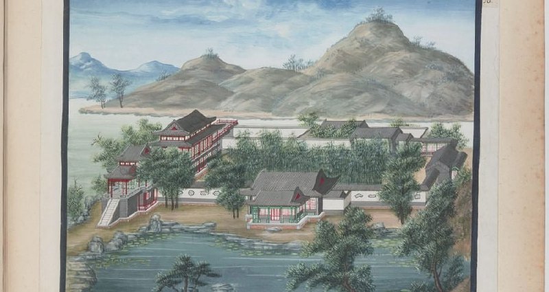 《圆明园四十景图咏》原画超清.24000像素.分帧图片链接