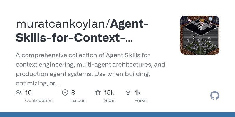 🍭 #AI工具 #智能体开发🏵 Agent Skills for Context Engineering - 多智能体上下文工程🍥 简介