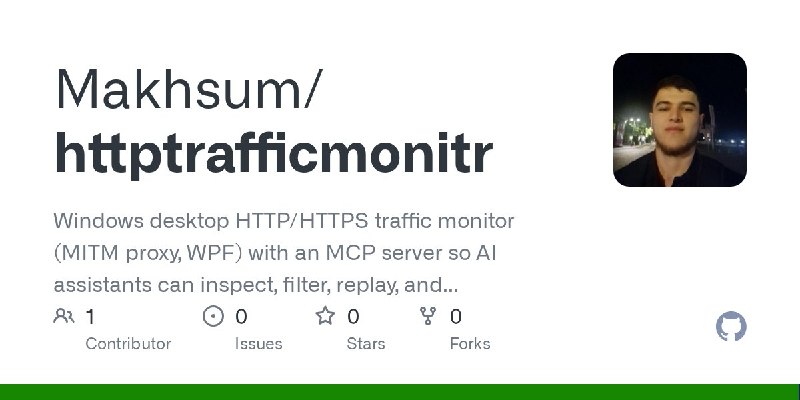 🍭 #网络监控 #代理工具 #开发辅助🏵 HTTP Traffic Monitor - HTTP/HTTPS流量抓包分析工具🍥 简介