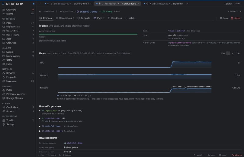 🍭 #Kubernetes #运维工具 #桌面客户端🏵 Rubick - Kubernetes 集群可视化管理工具🍥 简介